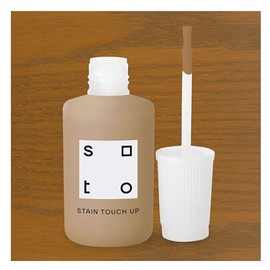 soto Brown Real Wood Stain Touch Up, Furniture Repair (No. 21 Midland Brown) - 20 Milliliters of Semi-Transparent Varnish Cover Up for Wood Cabinets, Doors, Trim, Interior/Exterior