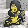 Mortal Kombat Scorpion PVC Morale Patch Hook & Loop Fan