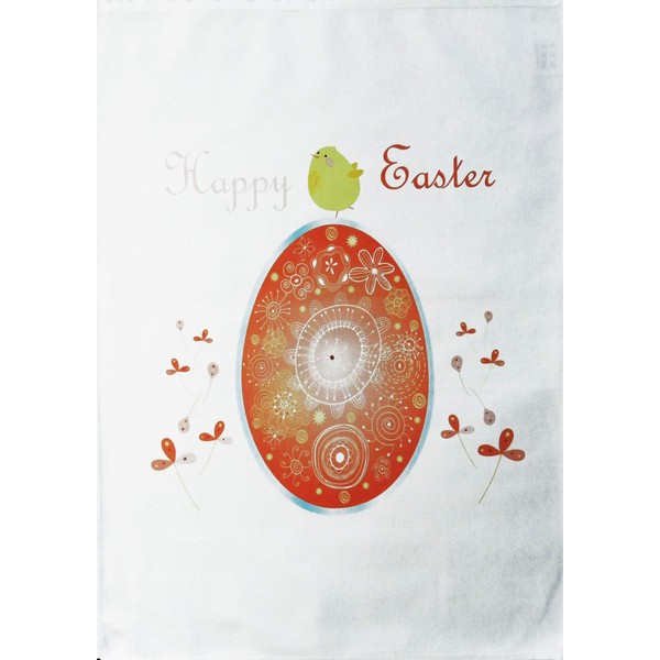 Half a Donkey Happy Easter - Large Cotton Tea Towel
