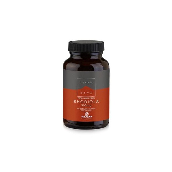 Terranova Rhodiola Root 300 mg 50 Caps Mental Function