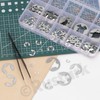 Rustark 211Pcs 14 Sizes 304 Stainless Steel E-Clip External Retaining