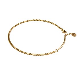 Kueroami Gold Ankle Bracelets for Women 18K Gold Plated Anklets for Women Waterproof Minimalist Cuban Link Anklets Dainty Ankle Bracelets for Women Gold Anklet Summer Beach Foot Jewelry Gifts