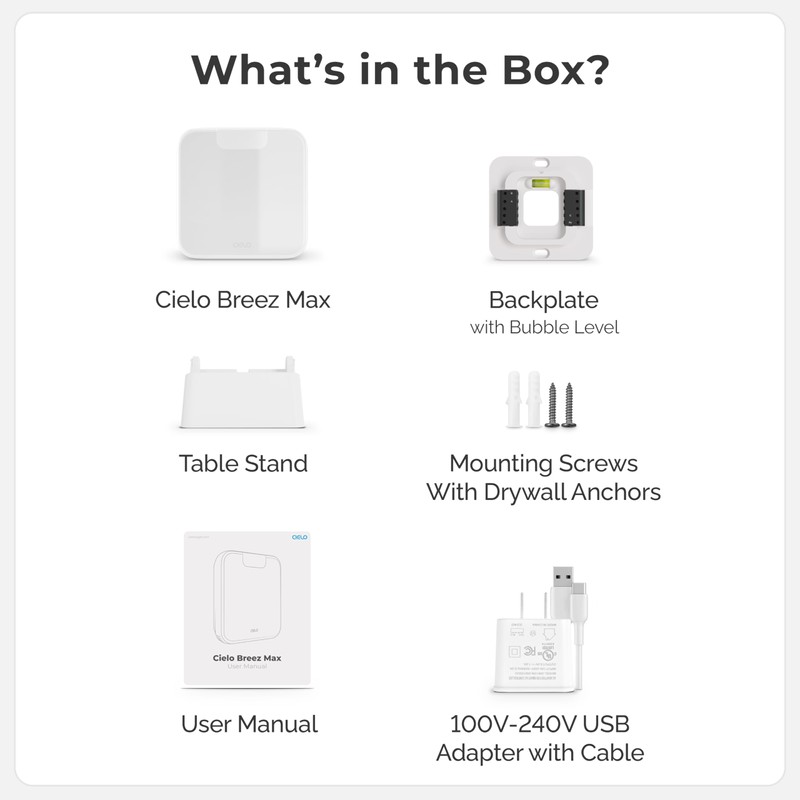 Breez Max | ENERGY STAR CERTIFIED Smart AC Controller |