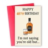 Zyulin Happy 66th Birthday Card