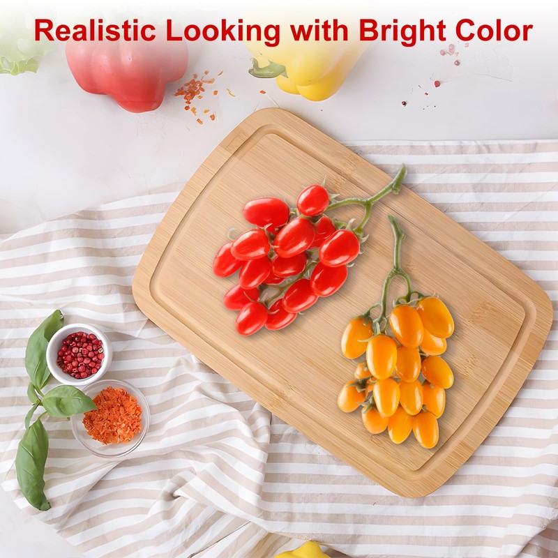 Artificial Tomato String, 2 Pack Simulation Artificial Lifelike Fake Fruits