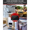 TOPWISH Portable Induction Cooktop, Hot Plate Countertop Burner with 10
