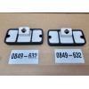 KEY PARTS 71 95 Chevy Van 2Pc Deluxe Red Rear