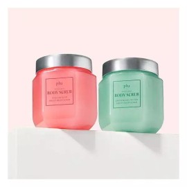 Plu [플루] 프루티 슈가 바디스크럽 500g [프루티 슈가 피치 앤 플럼] [Floo] Fruity Sugar Body Scrub 500g [Fruity Sugar Peach and Plum]