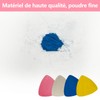 Zeeorymn Tailors Chalk,Fabric Chalk Pieces of 4 Colours,Sewing Chalk Suitable