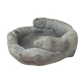 Cement Hand Pot – Versatile Concrete Mini Planter & Holder for Keys, Coins, Jewelry, or Candles, Modern Decorative Accent for Home, Office, or Garden, Unique Gift for Plant & Home Décor Lovers
