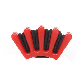 Beavorty French Braider Diy Hair Styling Tool Women Girls Sponge Hair Braider Ponytail Maker Red