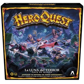 Hasbro Gaming Avalon Hill HeroQuest Pack de Misión La Luna del Terror - Requiere el Sistema de Juego HeroQuest para Jugar - Juegos de rol para 2 a 5 Jugadores - Edad: 14+