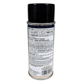 Pow’r Tac Grip Spray Adhesive for Sticky Baseball Bat Grips, Batting Gloves, Football Gloves, Tennis Rackets, Hockey Sticks - Clean and Invisible Alternative to Pine Tar Spray and Grip Tape