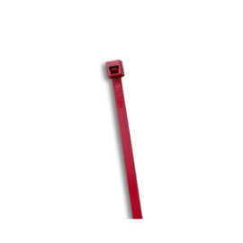 L.H. Dottie DTP11 Cable Tie, Air Handling, 11.25-Inch Length by 0.18-Inch Width by 0.052-Inch Thickness, Burgundy, 100-Pack