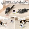 ORSDA Cat Laser Toy, 2-in-1 Interactive Automatic Motion Activated Moving