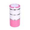 QANYEGN Stainless Steel Insulated Lunch Box, Stackable Lunch Box, 3