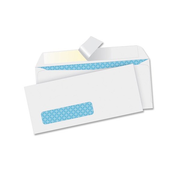 Business Source BSN16473 Security Tint Window Envelopes