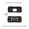 HAHIYO 2A 250V Inline Cord Switch Rocker Button Double Pole