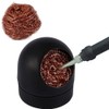 ExcInter Black Iron Tip Cleaner + 6pcs Cleaning Ball Soldering
