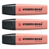STABILO Boss Original NatureColors Highlighters Set of 3 Rust Orange,1
