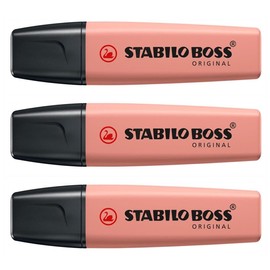 STABILO Boss Original NatureColors Highlighters Set of 3 Rust Orange,1 count (Pack of 3)