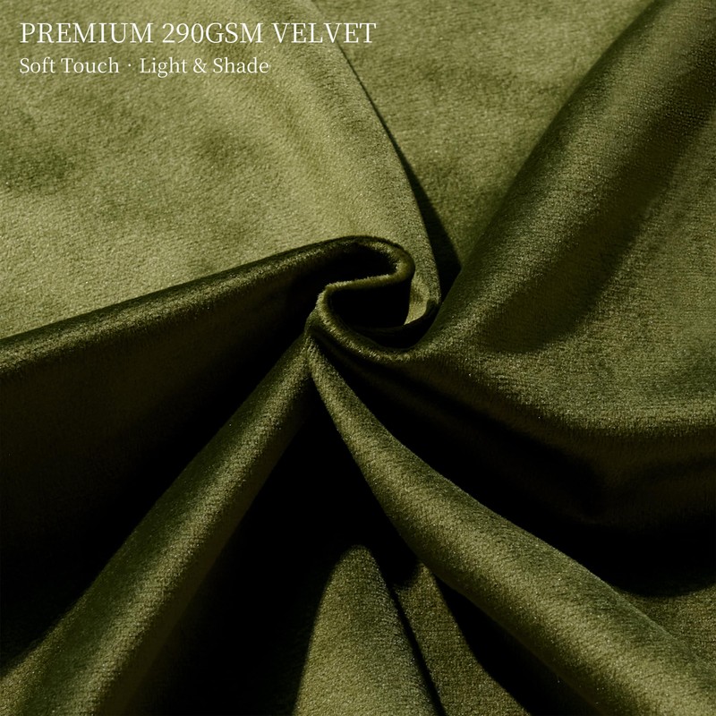 Geometric Patchwork Velvet Throw Pillow Covers 18x18 Inch, Set of
