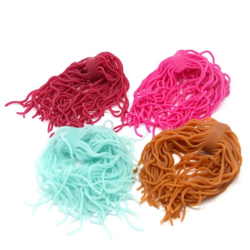 SAMSFX Fishing Fly Tying Materials Squirmy Wormy Soft Worm Lures