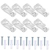 Clear P Clips Plastic Roman Roller Blind Chain Cord P