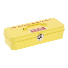 Mercury Tinplate Mini Tool Box Yellow MEBUMTBY [Official Dealer Item]
