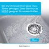 Bächlein Pop-Up Drain Fitting for the Sink, Diameter 70 mm