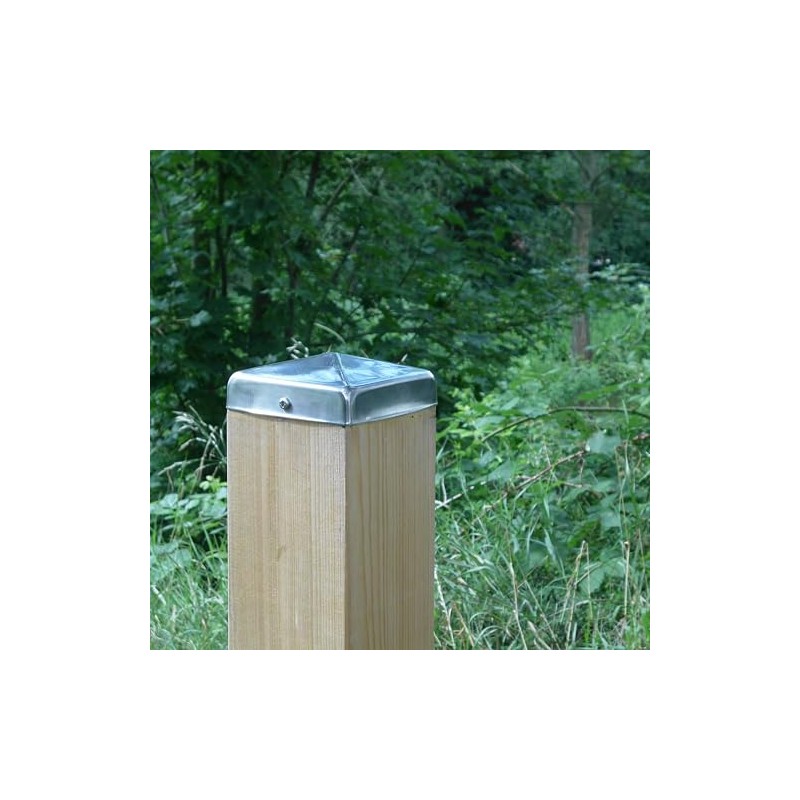 Connex Post Caps 70 x 70 mm with Ball, Material: