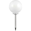 Globo IP44 LED White Solar Ball Lamp