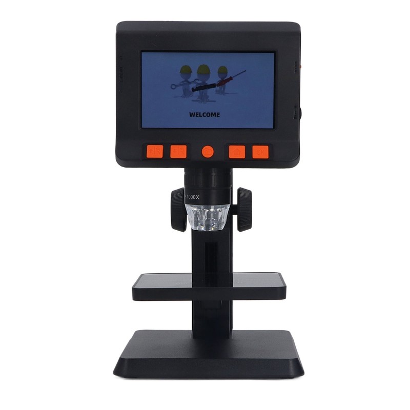 Portable HD Desktop Electronic Digital Microscope 1000x 4.3Inch LCD Digital