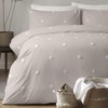 Appletree Set, Cotton, Linen/White, Single, W135cm x L200cm (Duvet Cover),