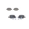 Brake pad set, disc brake, blue print (ADT342158) brake pad