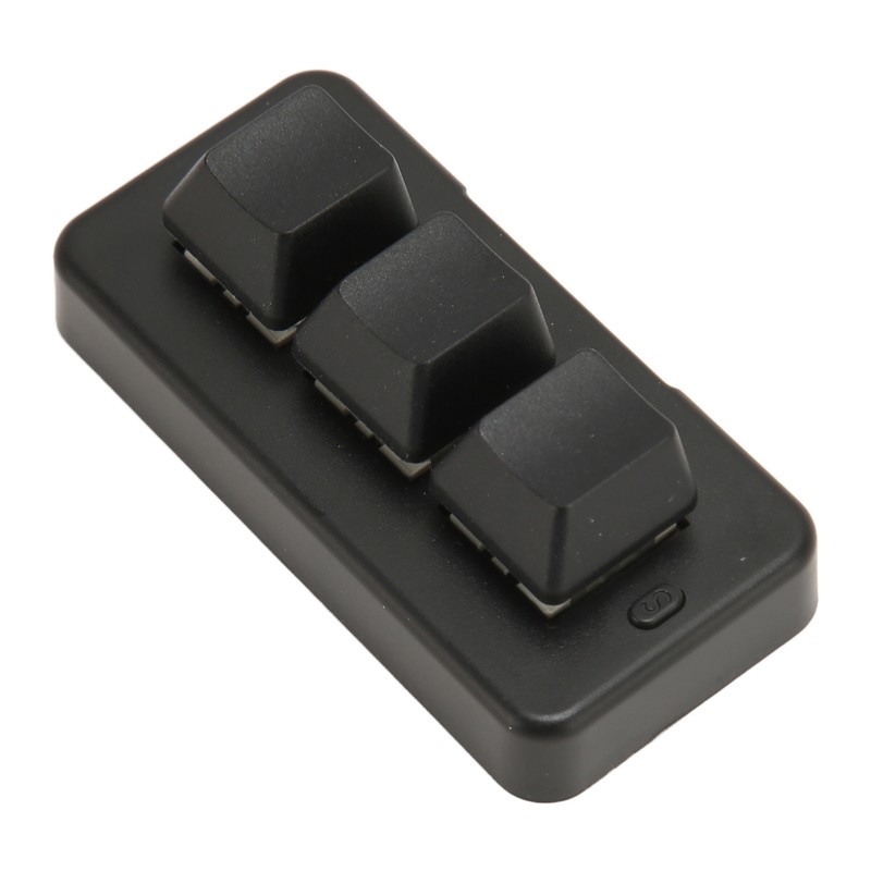 3 Key Mini Keypad 3 Mode USB Wireless 2.4G Bluetooth