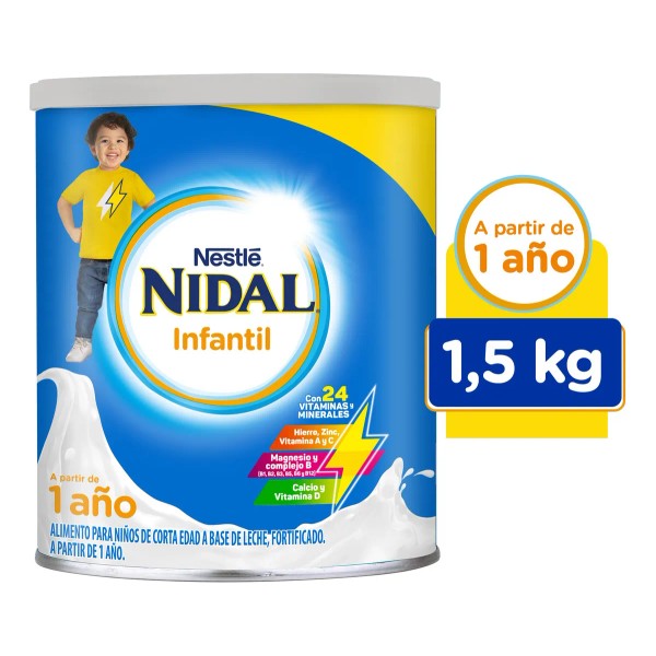 Alimento Para Niños Nidal En Polvo 1.5kg