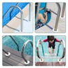 4Pcs Escutcheon Plates Pool, Rubber Pool Ladder, Escutcheon Plate Pool