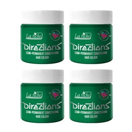 La Riche Directions Semi Permanent Hair Colour, Pack of 4 100 ml Tubs, Apple Green