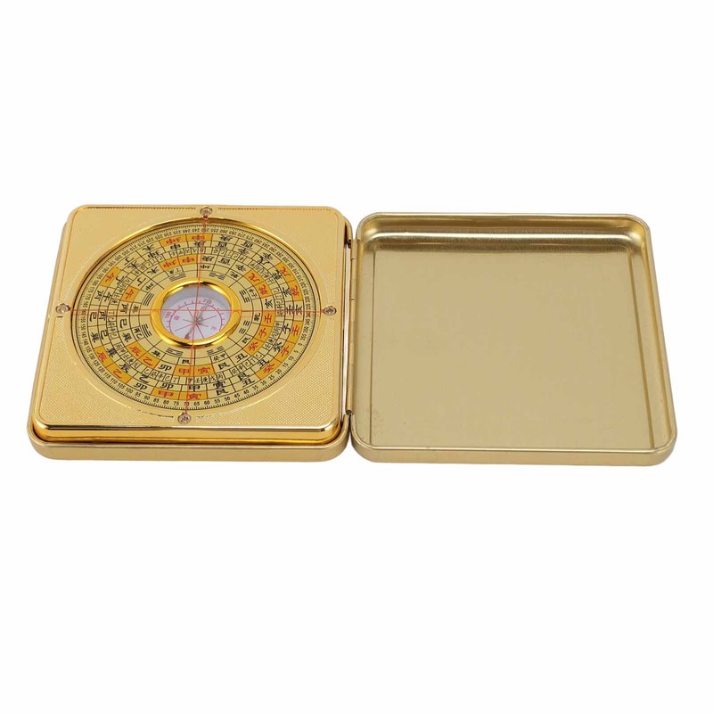 Feng Shui Luo Pan Iron Precise with Flipping Cover Feng