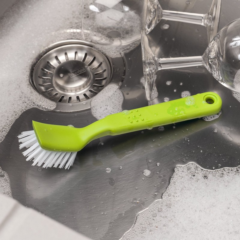 Zeal L91L Dish Brush, Lime, One Size