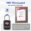 SURE LOCK TSA Approved Luggage Locks - One Key Opens
