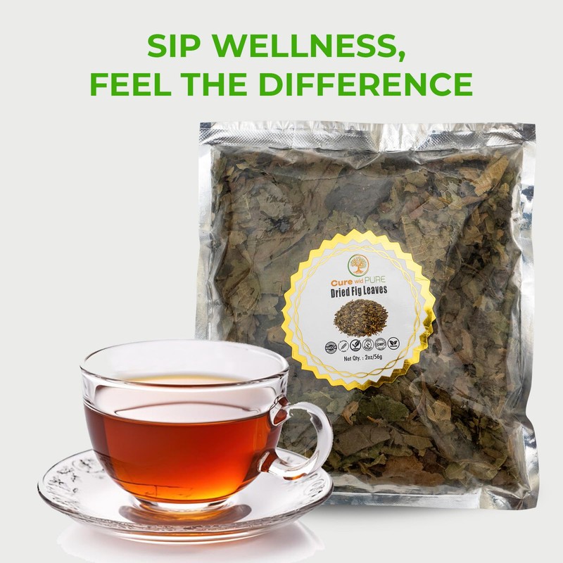 Cure Wid Pure – Certified Organic Fig Leaves 2oz –