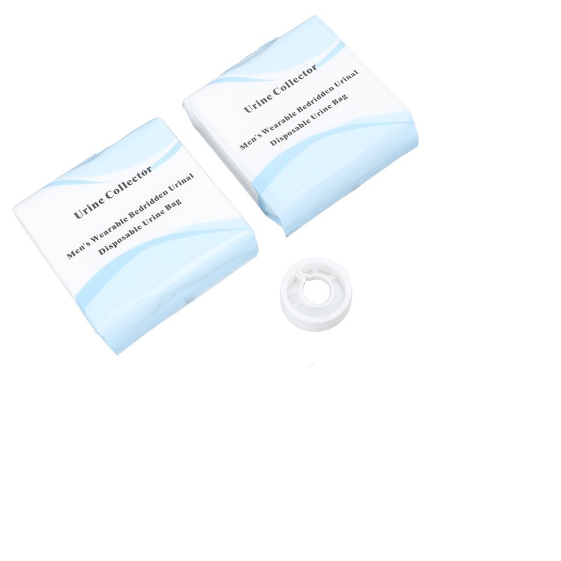 Men Urine Collector Wearable Silicone Bedridden Men Urinal System with