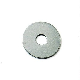 Merriway BH06116 (100 Pcs) Penny Repair Mudguard Fender Washer 25 mm Diameter x 8 mm Hole - Pack of 100 Pieces