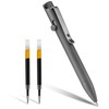 KeyUnity KP03SW Titanium Alloy Ballpoint Pen with Clip, Retractable EDC