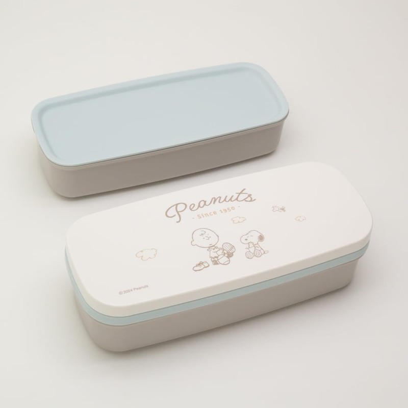 Peanuts PW-28K Lunch Box, 2-Tier with Dividers