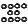 Solid Black Countersunk Finishing Washers Stainless Steel Cup (10, M8)