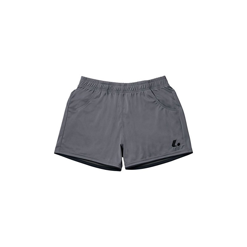 Lucent Ladies Shorts (Gray), Tennis Shorts, 3/4 Pants (XLS3083), gray