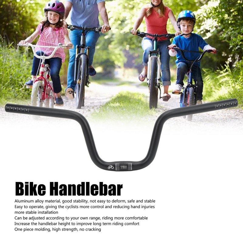 Lp Litepro Aluminum Alloy Bike Swallow Handlebar Bike Riser Handlebar